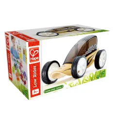 DREWNIANA WYŚCIGÓWKA HAPE CZARNA KOLEKCJA MINI VEHICLES 3+