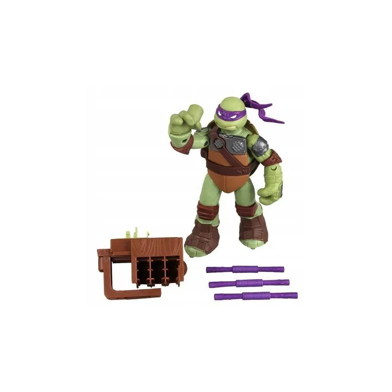 WOJOWNICZE ŻÓŁWIE NINJA DONATELLO FLINGERS STRZELAJĄCY FIGURKA 4+