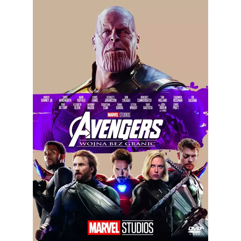 AVENGERS WOJNA BEZ GRANIC DVD PL
