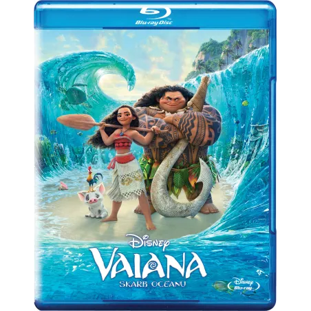 VAIANA SKARB OCEANU BLU-RAY