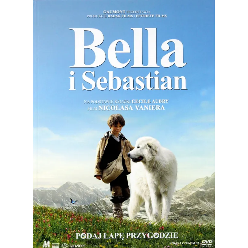 BELLA I SEBASTIAN KSIAŻKA + DVD PL