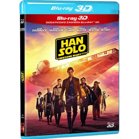 Han Solo Gwiezdne Wojny Blu-Ray 3D Han Solo Gwiezdne Wojny Blu-Ray 3D