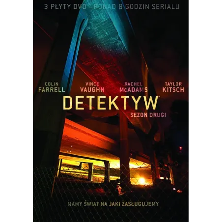 DETEKTYW SEZON DRUGI 3XDVD PL