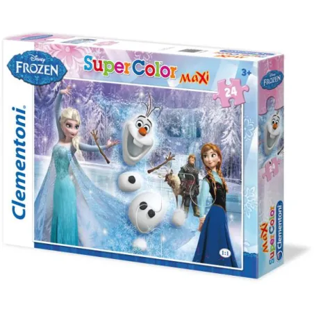 Puzzle Maxi 24 Elementy Kraina Lodu Clementoni 3+ Puzzle Maxi 24 Elementy Kraina Lodu Clementoni 3+