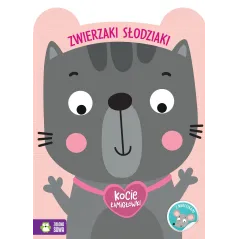 KOCIE ŁAMIGŁÓWKI Z NAKLEJKAMI. ZWIERZAKI SŁODZIAKI