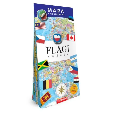 Flagi Świata. Mapy Z Naklejkami
