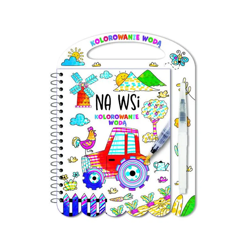 NA WSI. KOLOROWANIE WODĄ