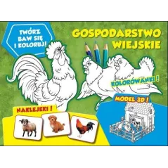 TWÓRZ BAW SIĘ KOLORUJ GOSPOPDARSTWO WIEJSKIE 