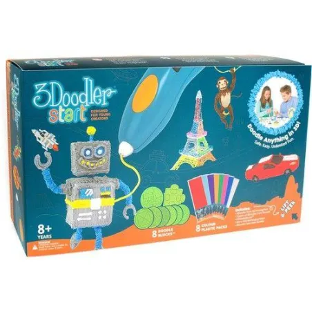 3Doodler Mega Zestaw 3Doodler Długopis 3D + 192 Wkłady + Szablony + Książka 8+ 3Doodler Mega Zestaw 3Doodler Długopis 3D + 192 Wkłady + Szablony + Książka 8+