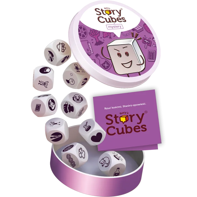 STORY CUBES SEKRETY NOWA EDYCJA GRA 6+
