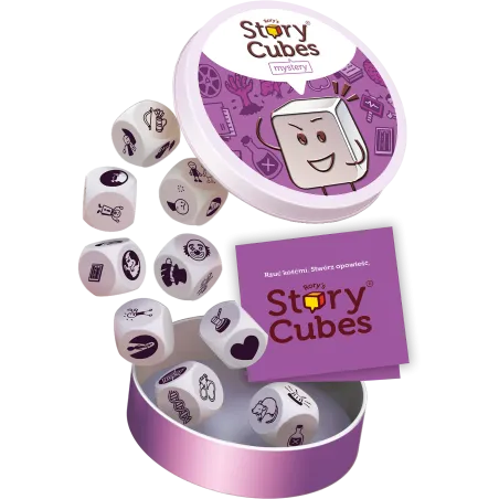 STORY CUBES SEKRETY NOWA EDYCJA GRA 6+