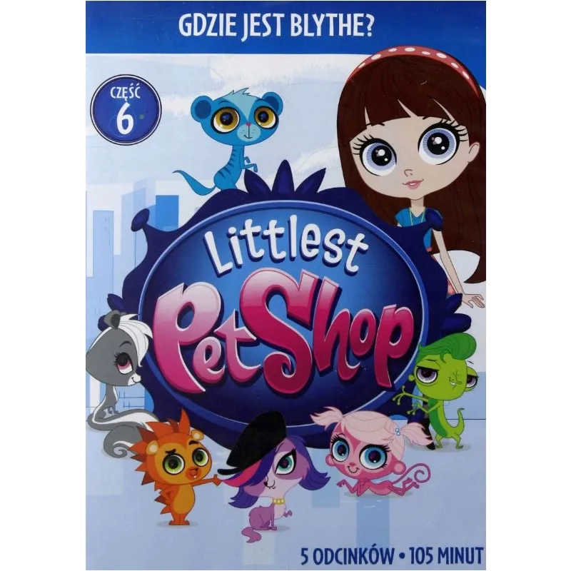 LITTLEST PET SHOP CZĘŚĆ 6 DVD PL
