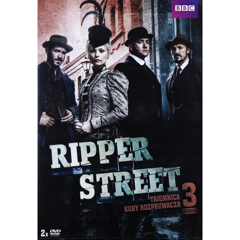 RIPPER STREET TAJEMNICA KUBY ROZPRUWACZA SERIA 3 2XDVD PL