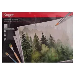 BLOK PŁÓTNO MALARSKIE 10 ARKUSZY A4