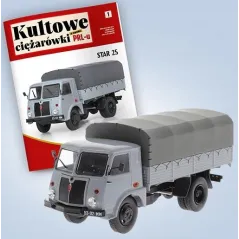 STAR 25 KULTOWE CIĘŻARÓWKI Z EPOKI PRL-U NR 1 MODEL + GAZETKA