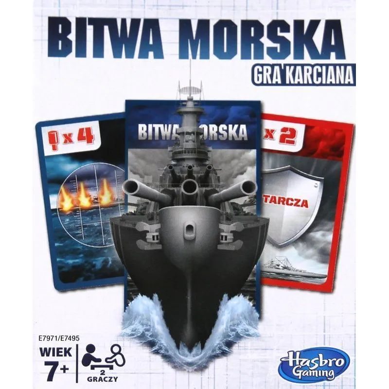 BITWA MORSKA GRA KARCIANA 7+