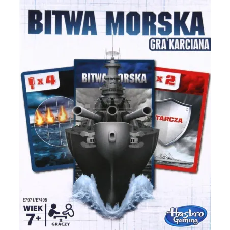 BITWA MORSKA GRA KARCIANA 7+