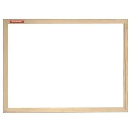 TABLICA MAGNETYCZNA SUCHOŚCIERALNA RAMA DREWNIANA 40 X 60 CM