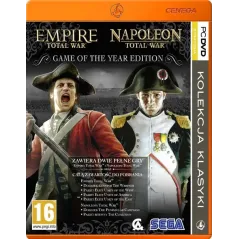 EMPILE TOTAL WAR + NAPOLEON TOTAL WAR PC DVD