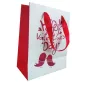 TORBA PREZENTOWA S PTASZKI CZERWONE LOVE