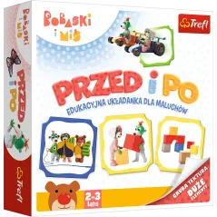 PRZED I PO TREFLIKI BOBASKI I MIŚ GRA PLANSZOWA TREFL 2+