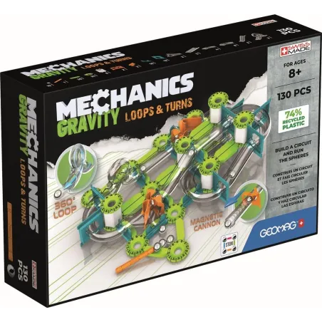Klocki Magnetyczne Mechanics Gravity Geomag 8+