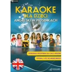 KARAOKE DLA DZIECI ANGIELSKI W PIOSENKACH PC CD-ROM