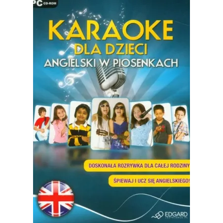 KARAOKE DLA DZIECI ANGIELSKI W PIOSENKACH PC CD-ROM