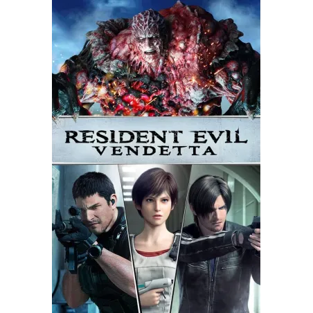Resident Evil Vendetta Dvd Resident Evil Vendetta Dvd