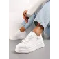 Białe Sneakersy Na Grubej Podeszwie Rozmiar 36 Białe Sneakersy Na Grubej Podeszwie Rozmiar 36
