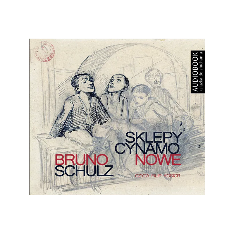 SKLEPY CYNAMONOWE AUDIOBOOK CD MP3