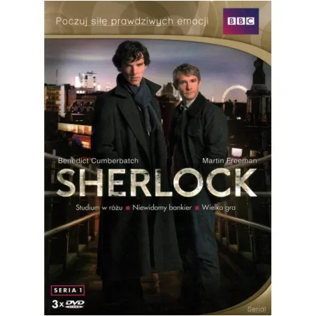 Sherlock Seria 1 3Xdvd Pl Sherlock Seria 1 3Xdvd Pl