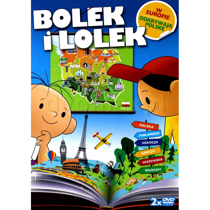 BOLEK I LOLEK W EUROPIE/ODKRYWAJĄ POLSKĘ  2XDVD
