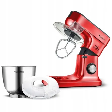 ROBOT KUCHENNY PLANETARNY TURBOTRONIC TT-015 1500W 6,5L CZERWONY