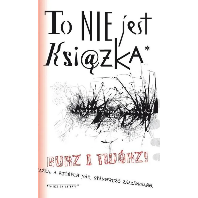 TO NIE JEST KSIĄŻKA BURZ I TWÓRZ