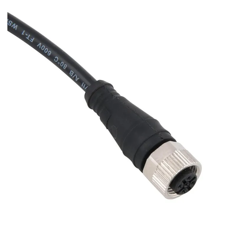 KABEL M12 MOLEX 1200698601 FORMOWANY GNIAZDO 8-PIN 5M ANTYWIBRACYJNY IP67