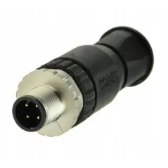 WTYK MĘSKI CONEC 43-00100 M12 4-PIN IP67 ŚRUBOWY