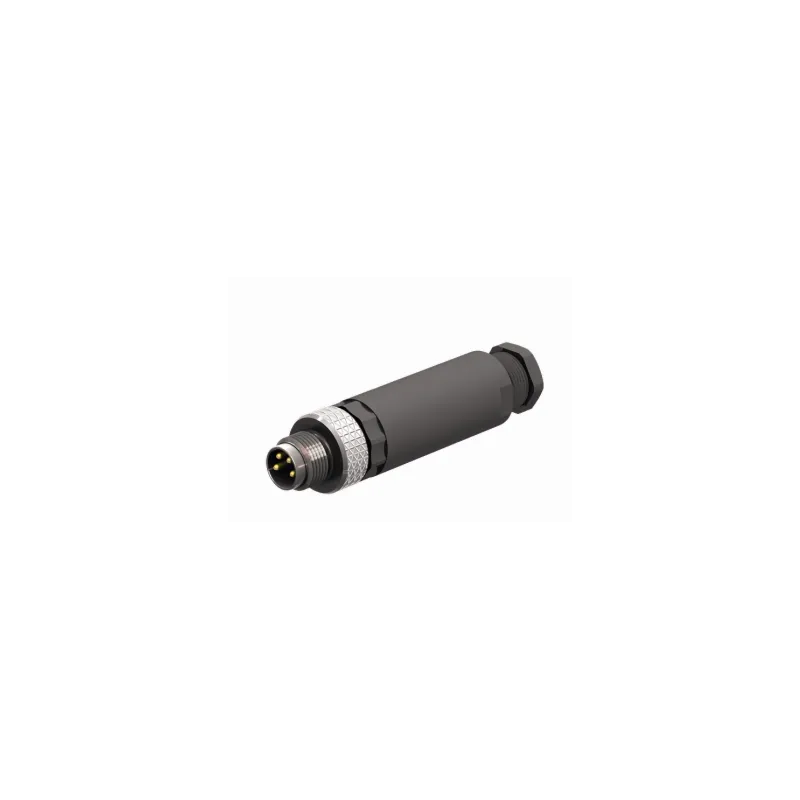 ZŁĄCZE MĘSKIE ROZBIERALNE M8 4-PIN PROSTE BS5143-0 TURCK