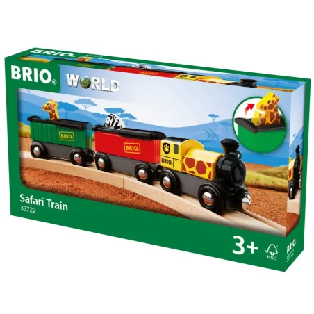 POCIĄG SAFARI BRIO 3+