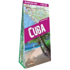 CUBA MAPA SAMOCHODOWO-TURYSTYCZNA 1:650 000