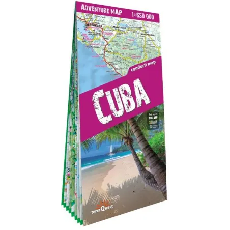 CUBA MAPA SAMOCHODOWO-TURYSTYCZNA 1:650 000