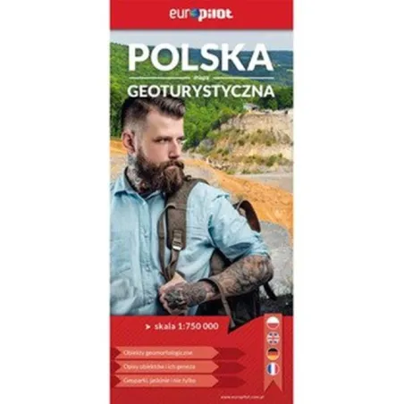 POLSKA MAPA GEOTURYSTYCZNA 1:750 000