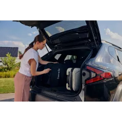 WÓZEK SPACEROWY SPACERÓWKA LIONELO JULIE ONE  + MOSKITIERA + OCIEPLACZ NA NÓŻKI + TORBA TRANSPORTOWA SZARY