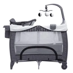 ŁÓŻECZKO TURYSTYCZNE PREMIUM GRACO CONTOUR PRESTIGE Z WIBRACJAMI SUITS ME