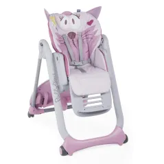 KRZESEŁKO DO KARMIENIA 3W1 CHICCO POLLY 2 START MISS PINK | 0+