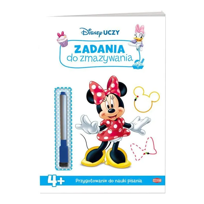 DISNEY CZY ZADANIA DO ZMAZYWANIIA PRZYGOTOWANIA DO NAUKII PISANIA 4+