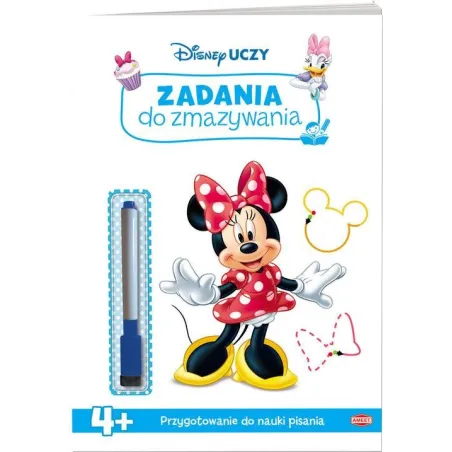 DISNEY CZY ZADANIA DO ZMAZYWANIIA PRZYGOTOWANIA DO NAUKII PISANIA 4+