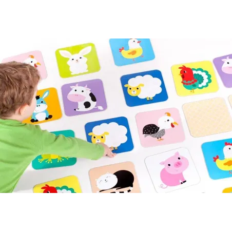 Zwierzęta Na Wsi Moje Pierwsze Memory Gra Edukacyjna Czuczu 2+ Ii Gatunek