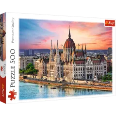 BUDAPESZT PARLAMENT – WIDOK NA WĘGRY PUZZLE 500 ELEMENTÓW