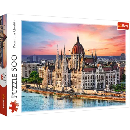 BUDAPESZT PARLAMENT – WIDOK NA WĘGRY PUZZLE 500 ELEMENTÓW